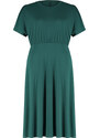 Trendyol Curve Emerald Green Midi Knitted Dress