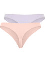 Trendyol Curve Lilac-Pink 2-Pack Panties