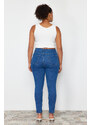 Trendyol Curve Light Blue Stretchy Skinny Jeans