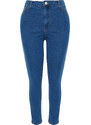 Trendyol Curve Light Blue Stretchy Skinny Jeans