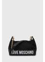 Kabelka Love Moschino černá barva