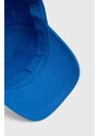 Bavlněná baseballová čepice Armani Exchange tmavomodrá barva, s aplikací, 954112 CC571 NOS
