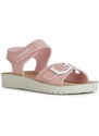 Dětské sandály Geox COSTAREI růžová barva