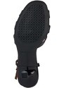 Kožené sandály Geox D ERAKLIA R 80 černá barva, D45D3C 000TU C9999