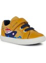 Dětské sneakers boty Geox GISLI žlutá barva