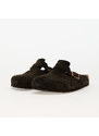 Pánské pantofle Birkenstock Boston Suede Leather Mocha