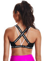 Under Armour Crossback Low Bra | Black/White/White