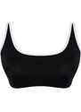 Trendyol Curve Black Bralette Bikini Top