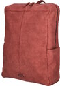 Enrico Benetti Kensi dámský batoh na notebook 15" - červená - 15,5L