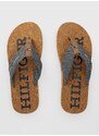 Žabky Tommy Hilfiger CORK BEACH SANDAL pánské, tmavomodrá barva, FM0FM05028