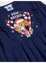 Sinsay - Vánoční šaty PAW Patrol - námořnická modrá