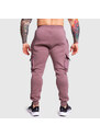 Pánské tepláky Iron Aesthetics Cargo Joggers, fialové