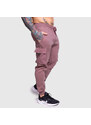 Pánské tepláky Iron Aesthetics Cargo Joggers, fialové