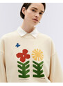 Thinking MU Methamorphosis Ivory Sweatshirt IVORY