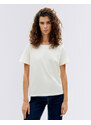 Thinking MU White Ida T-Shirt WHITE