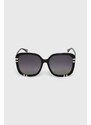 Sluneční brýle Chloé dámské, černá barva, CH0106S