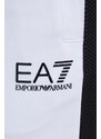 Tepláková souprava EA7 Emporio Armani bílá barva