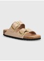 Pantofle Birkenstock Arizona BB dámské, béžová barva, 1026553