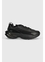 Kožené sneakers boty Lacoste Audyssor Leather černá barva, 47SMA0096