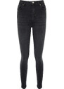 Trendyol Black One-Size High Waist Skinny Jeans