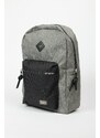 AC&Co / Altınyıldız Classics Men's Grey-black Logo Sports School-Backpack with Laptop Compartment