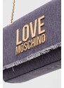 Kabelka Love Moschino fialová barva