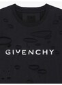 GIVENCHY Cut-Out Black tričko