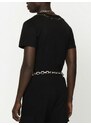 DOLCE & GABBANA Embellished Black tričko