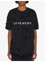 GIVENCHY Cut-Out Black tričko