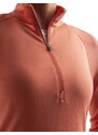 ICEBREAKER Wmns Merino 125 ZoneKnit LS Half Zip, Tang/Praline/Cb velikost: M