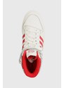 Kožené sneakers boty adidas Originals Forum Mid bílá barva, IG6497
