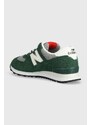 Sneakers boty New Balance 574 zelená barva, U574GNH