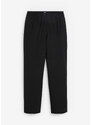 bonprix Termo kalhoty s flísovou podšívkou a pohodlným pasem, nepromokavé, Straight Černá