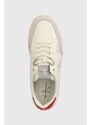 Sneakers boty Calvin Klein Jeans CLASSIC CUPSOLE LOW LTH ML FAD béžová barva, YM0YM00885