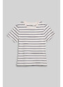 TRIČKO GANT STRIPED T-SHIRT růžová 134/140