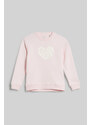 MIKINA GANT HEART GRAPHIC SWEAT C-NECK růžová 98/104