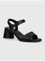 Kožené sandály Camper Kiara Sandal černá barva, K201501.006