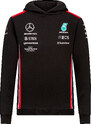 F1 official merchandise Mercedes AMG Petronas F1 dětská týmová mikina s kapucí AMG - 116 CM