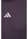 Tréninkové tričko adidas Performance HIIT fialová barva, IL7131