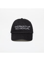 Kšiltovka PLEASURES Worked Up Polo Cap Black