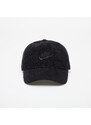 Kšiltovka Nike Club Cap Unstructured Corduroy Cap Black/ Black