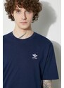 Bavlněné tričko adidas Originals Essential Tee tmavomodrá barva, s aplikací, IR9693