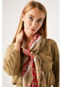 Dámský šátek GARCIA O40132 8891 ladies scarf 8891 lush pink