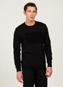 Altinyildiz Classics Crew Neck Men's Standard Black Sweater