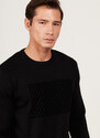 Altinyildiz Classics Crew Neck Men's Standard Black Sweater