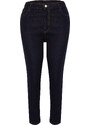 Trendyol Curve Dark Blue Stretchy Skinny Jeans