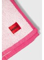 Bavlněný ručník HUGO červená barva
