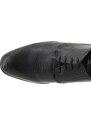 BUGATTI Pánské černé kožené polobotky 311-66606-1000-1000-247