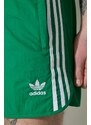 Kraťasy adidas Originals pánské, zelená barva, IM4424