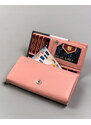 Dámská kožená peněženka Peterson RD-07-GCL 3706 růžová